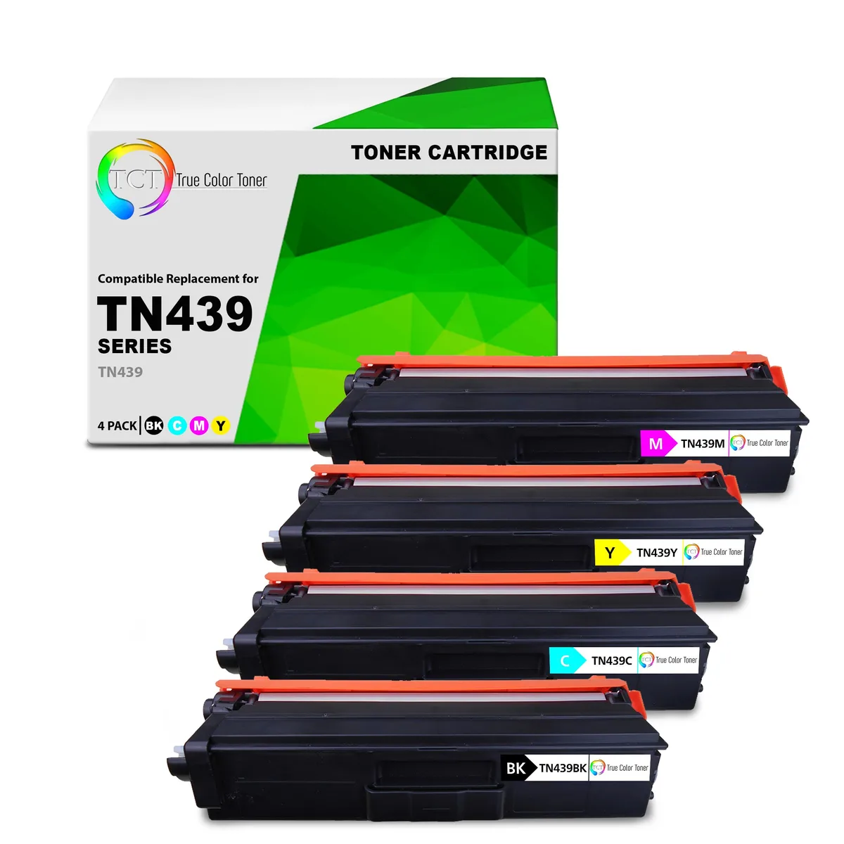TCT TCT TN439 4 Colour Toner Cartridge Pack 9000 Pages — product photo