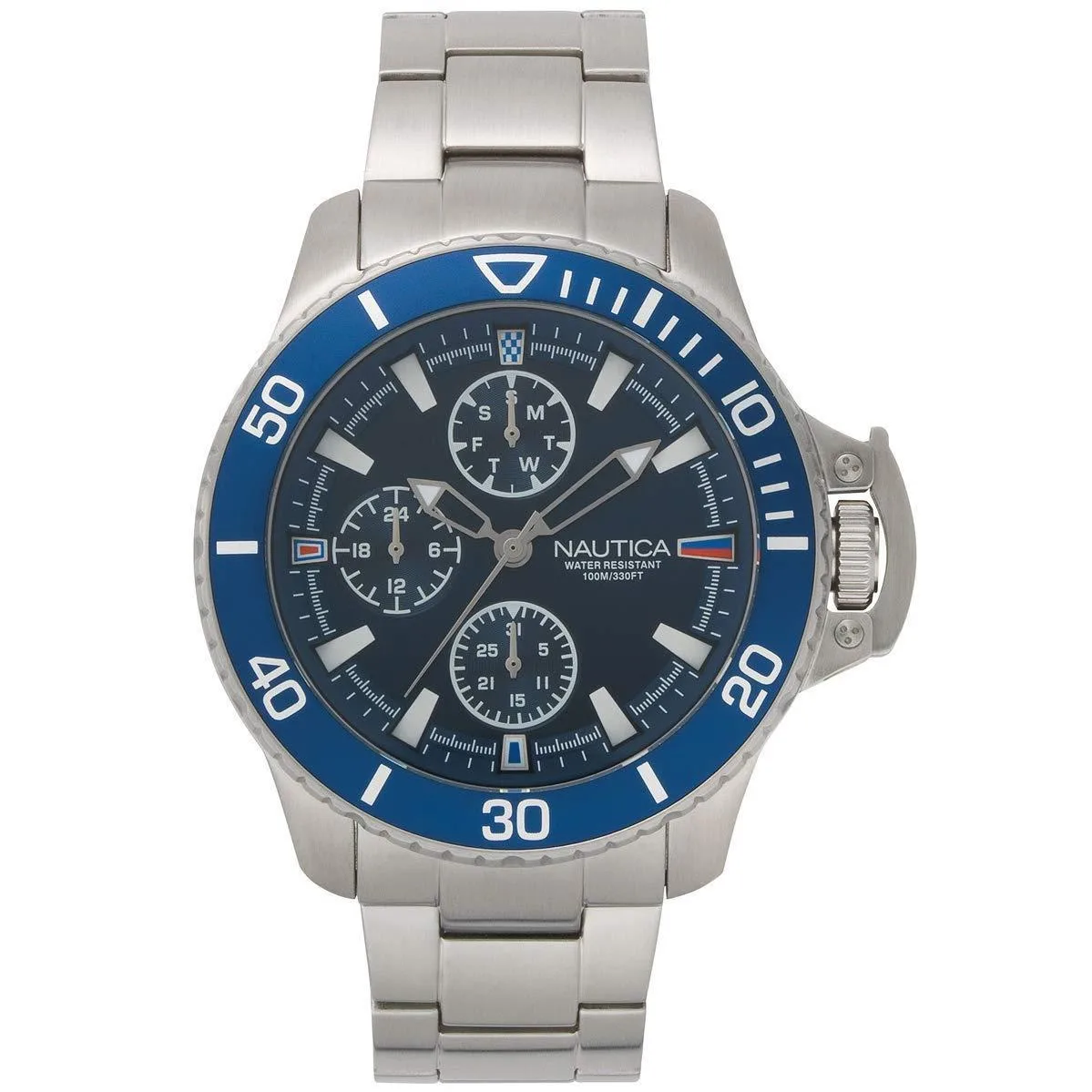 Nautica Nautica Bayside NAPBYS006 45mm Stainless Steel Watch — product photo
