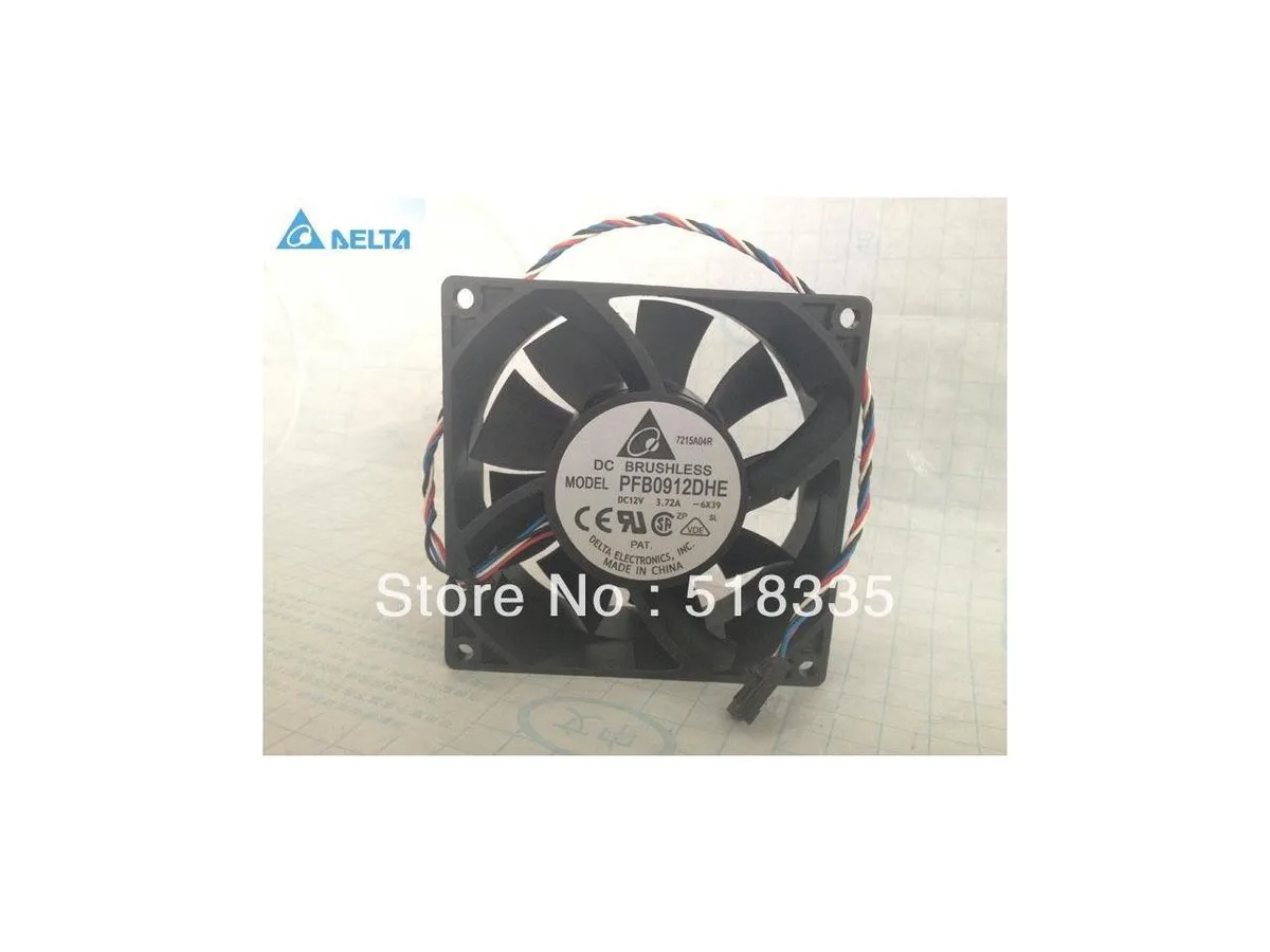 Fans Fans PFB0912DHE 92 mm 12 V 3.72 A CPU cooler — product photo
