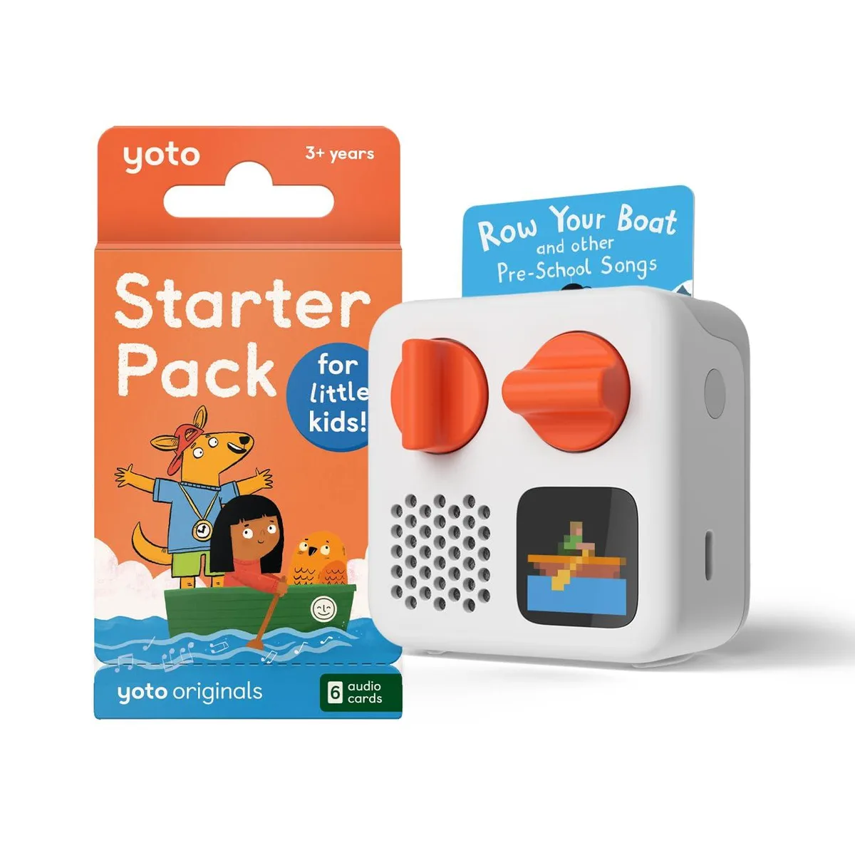  Yoto Mini (2024 Edition) Starter Pack Screen-Free Audio Player — product photo