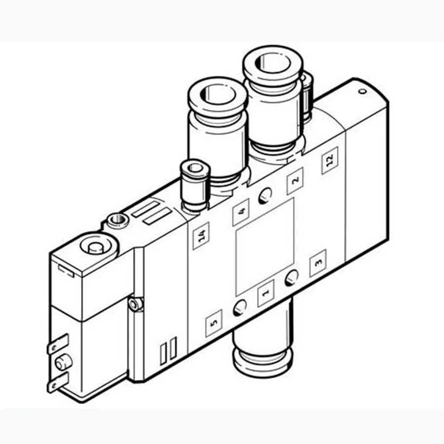 Festo Festo CPE14-M1BH-5LS-QS-8 Solenoid Valve 14mm 196914 — product photo