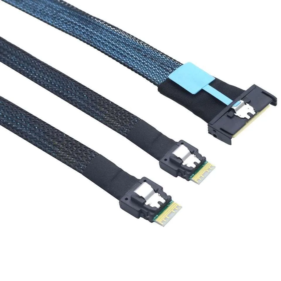 Vszerda Vszerda MCIO8X74P-2XSFF8654 SAS cable 50cm — product photo