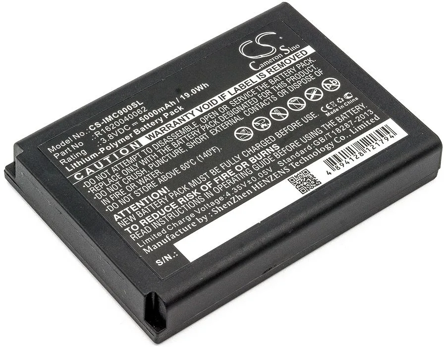 Centenex Electronics Centenex Electronics DS-CS-IMC900SL GPS Battery 5 Ah 3.8 V Li-Polymer Black — product photo