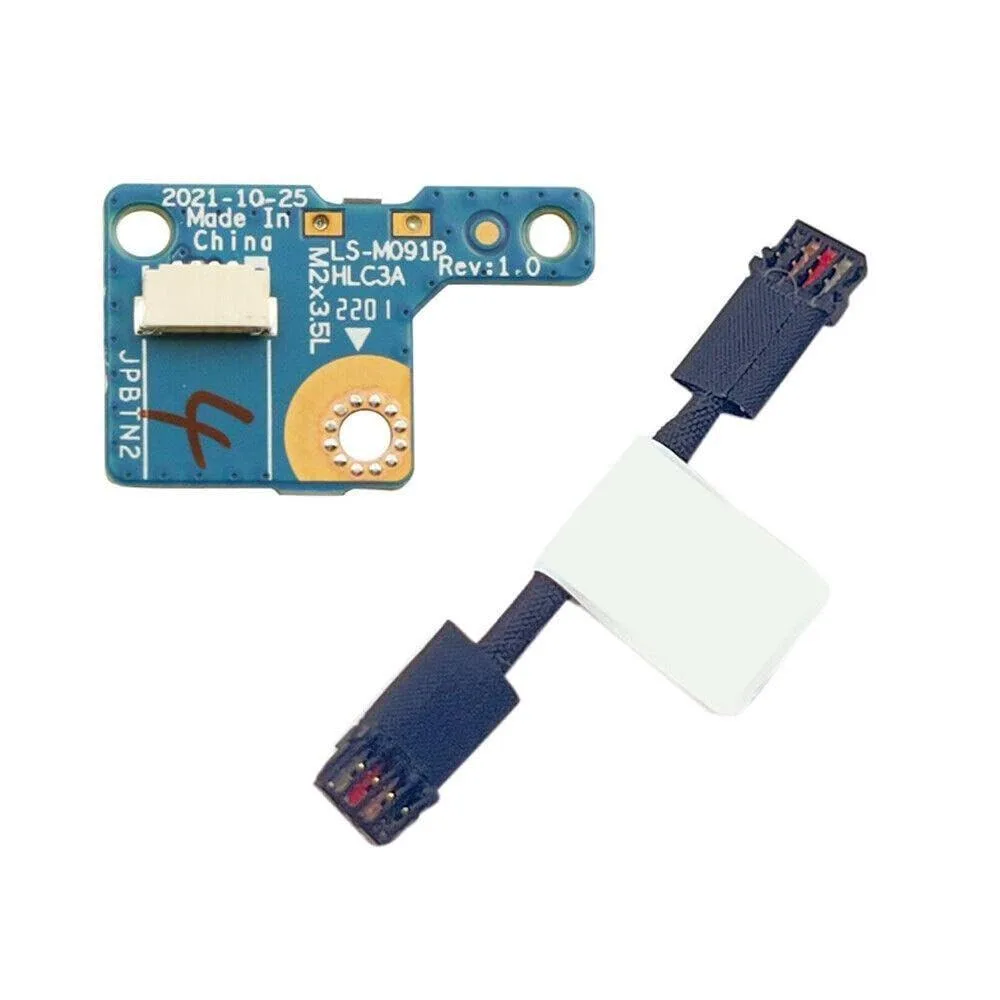 BoYata BoYata Power Switch Button Board + Flex Cable for Lenovo Yoga 6 13ALC7 82UD / 13ABR8 83B2 2 in 1 accessory — product photo