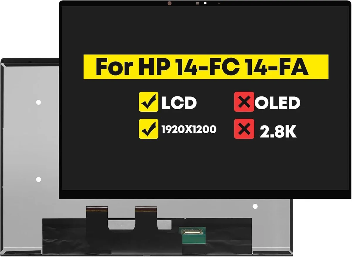 NUOLAISUN NUOLAISUN 14.0" WUXGA 1920x1200 touch screen for HP Envy x360 14-FA 14-fc N91012-001 N91013-001 — product photo