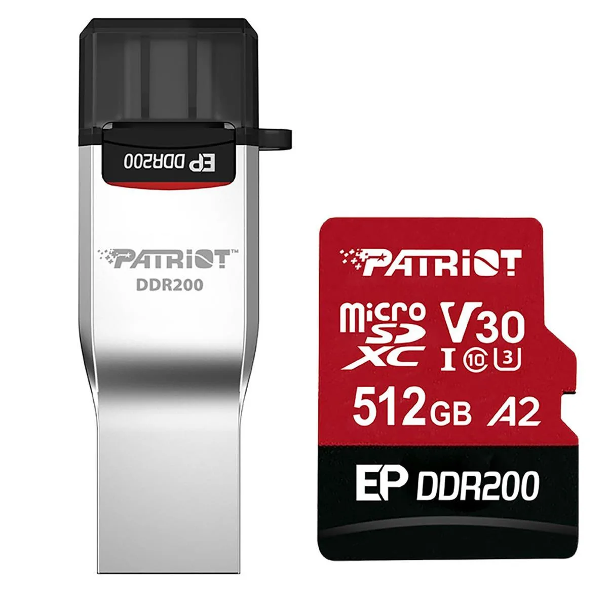 Patriot Memory Patriot Memory EP 128GB Micro SD V30 A2 DDR200 memory card — product photo