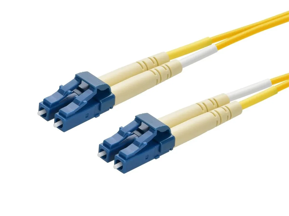 Monoprice Inc. Monoprice Inc. 103651 fibre optic cable LC/LC single-mode duplex 5 m yellow — product photo