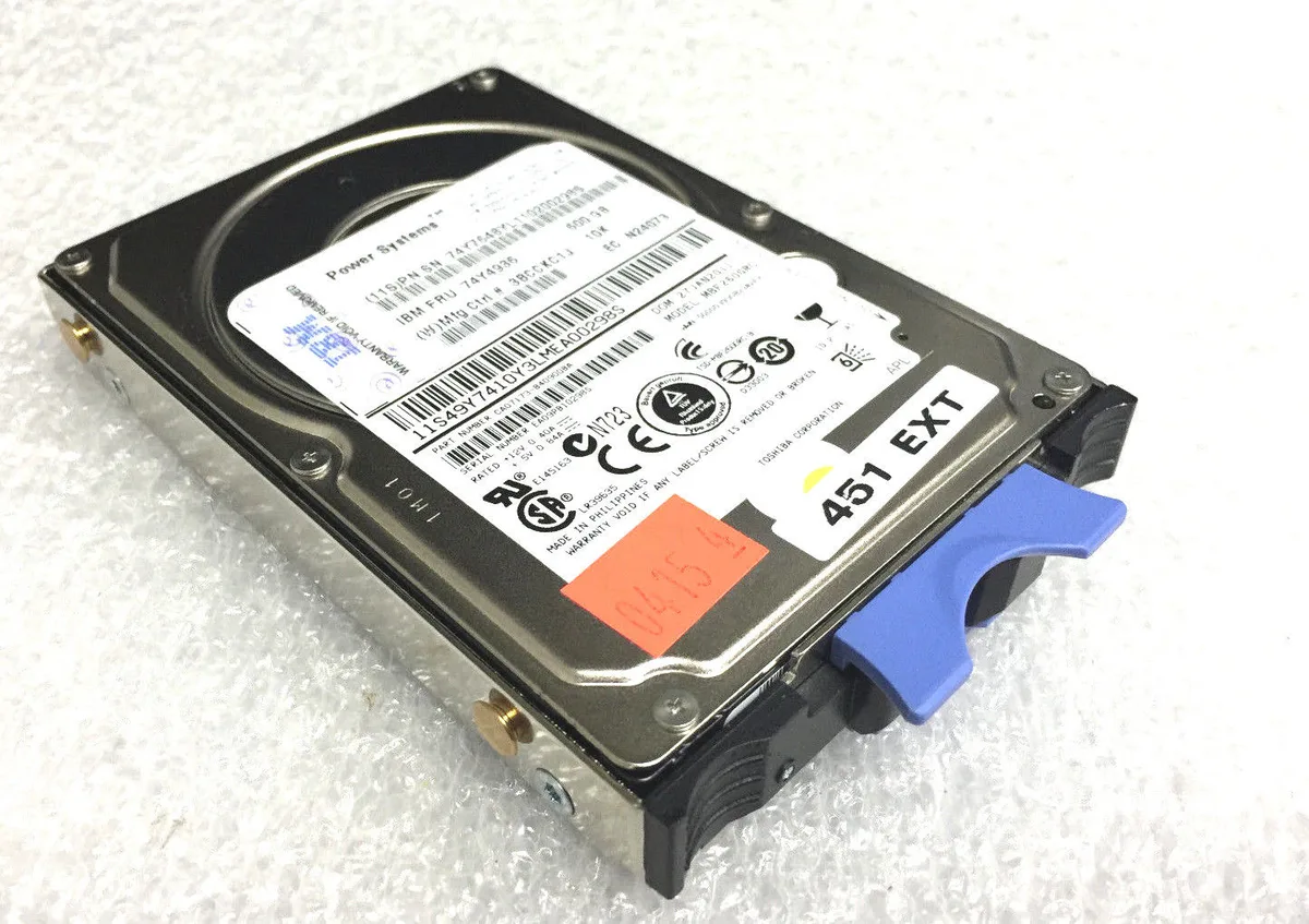 IBM IBM 74Y4936 600GB 10K SAS 2.5'' internal hard drive — product photo