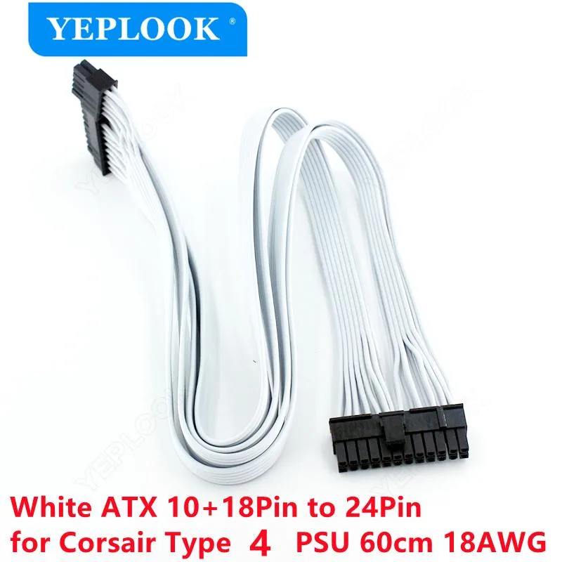 YEPLOOK YEPLOOK 18+10Pin to 24Pin ATX Internal Power Cable 60CM — product photo