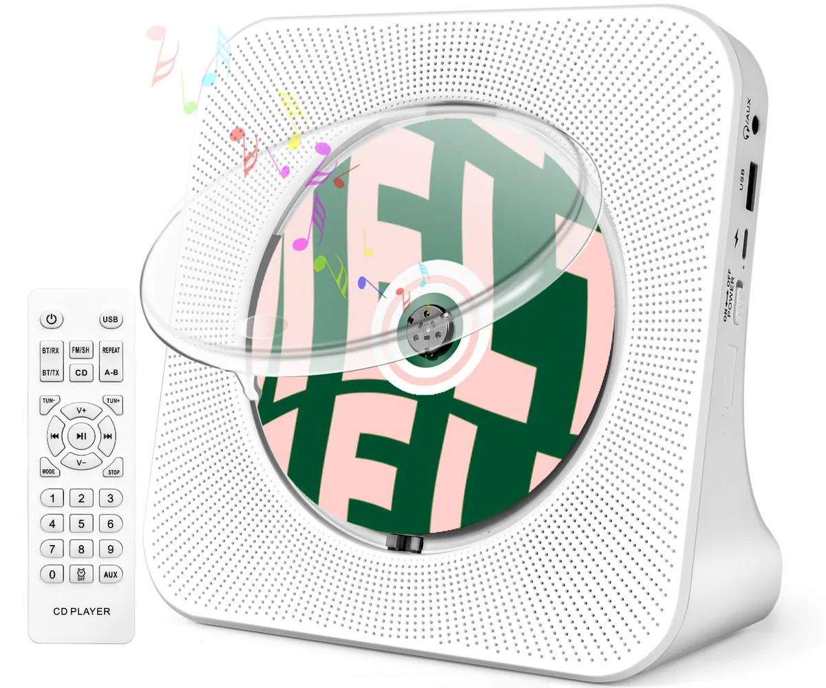  AUDIOVOX KC-806 cd player 10W AM/FM Bluetooth USB AUX — product photo