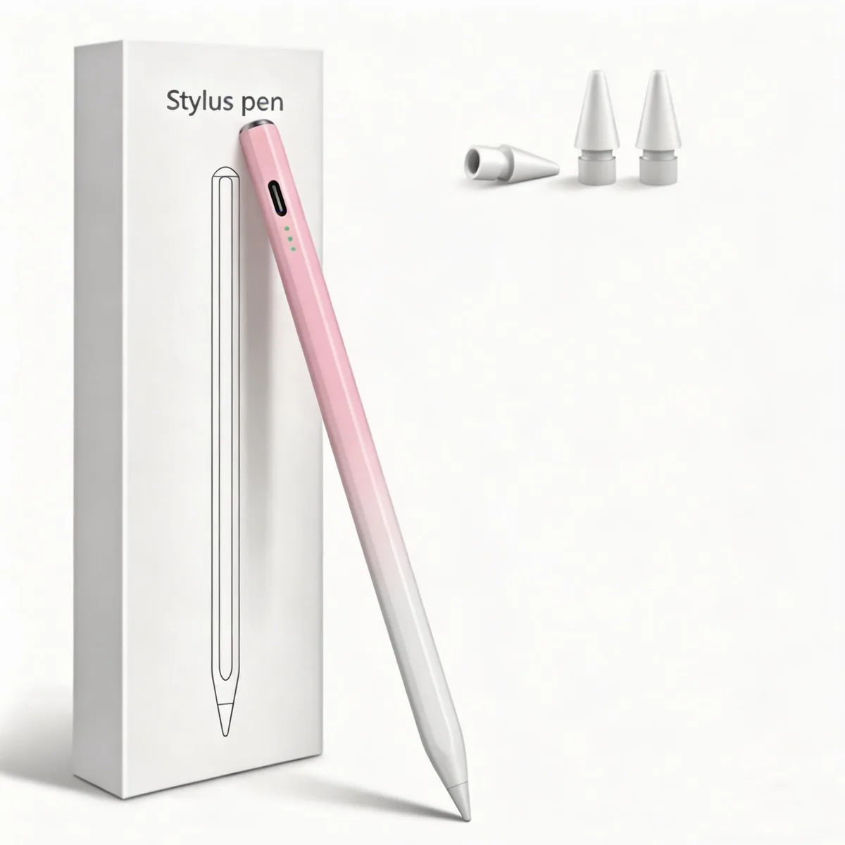 Aspaper Stylus Pen Gradient Pink 13 min Charge — product photo