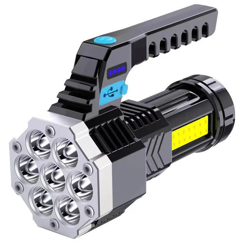 GRACETOP GRACETOP 7 LED + COB 400LM IPX4 1200mAh Rechargeable Flashlight — product photo