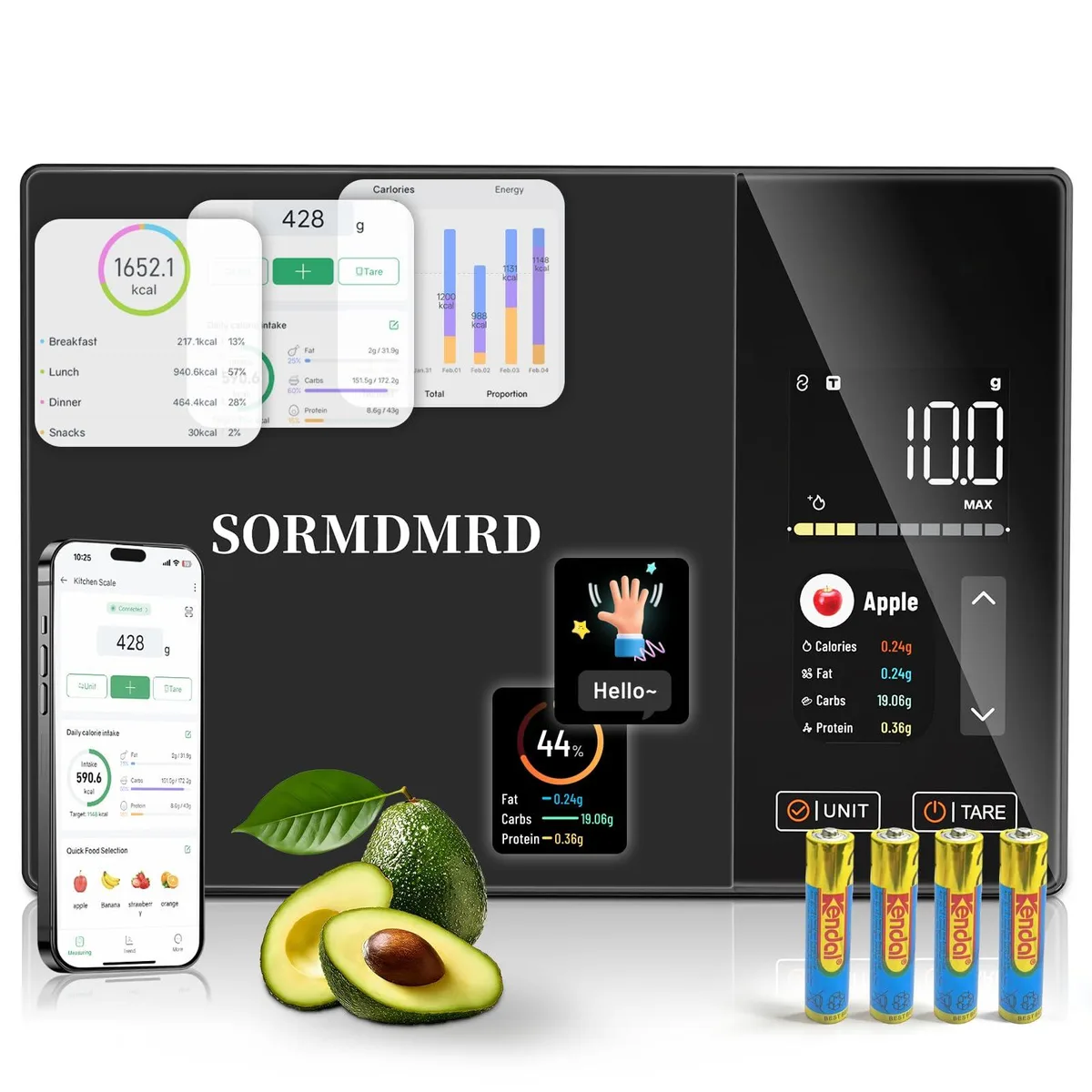  SORMDMRD KN2432LB commercial kitchen appliance 5000g 50 foods — product photo