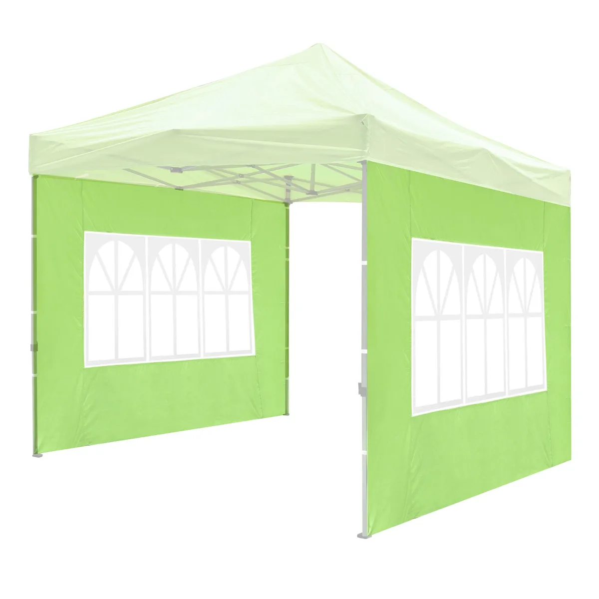 Yescom USA, Inc. Yescom USA, Inc. 07CSWSET008-10WTX2-B04 InstaHibit 10x7ft sidewall 2 pcs — product photo