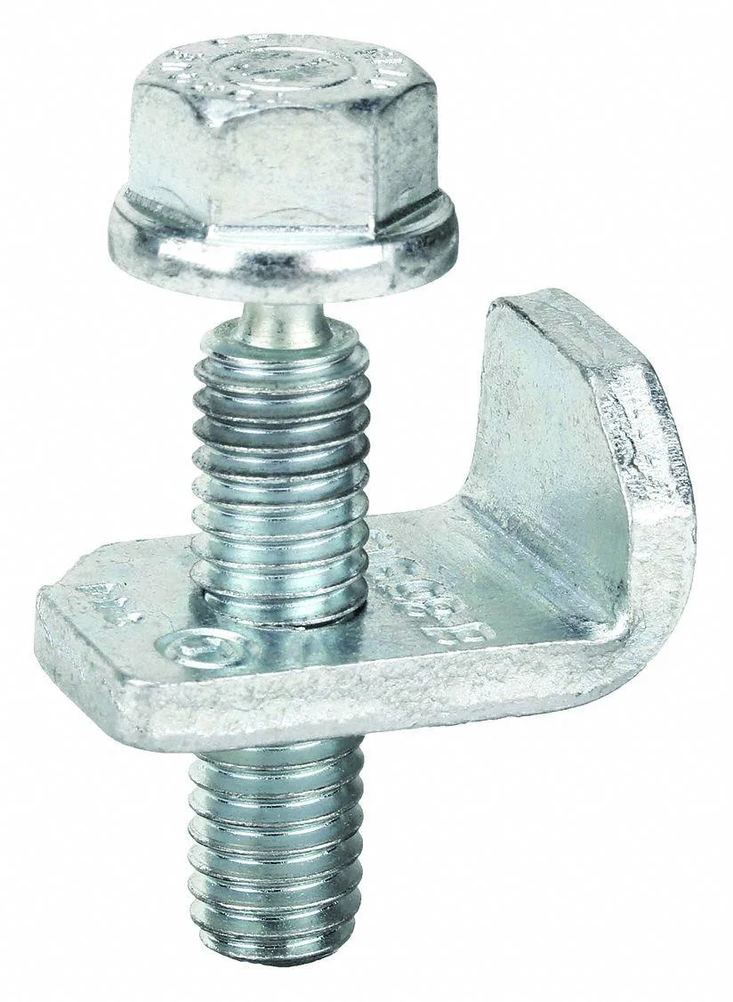 Tolco 98B conduit rod stiffener, electrogalvanized carbon steel, break-off bolt head