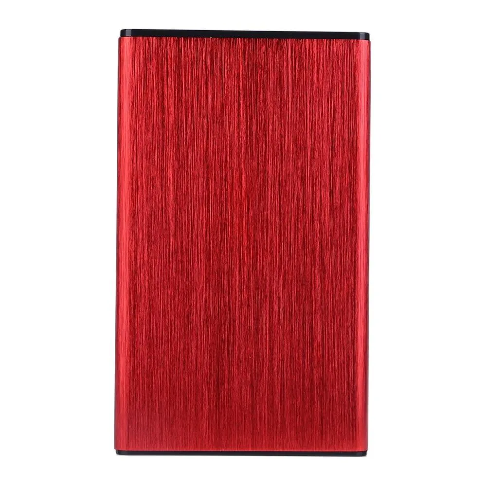 YINGHUA YINGHUA 2.5inch USB2.0 Hard Drive Enclosure Aluminium Red — product photo