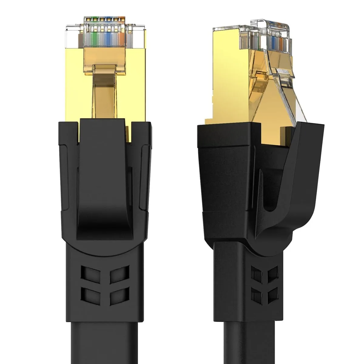 aibileec aibileec Cat8 Ethernet Cable 50 ft Black — product photo