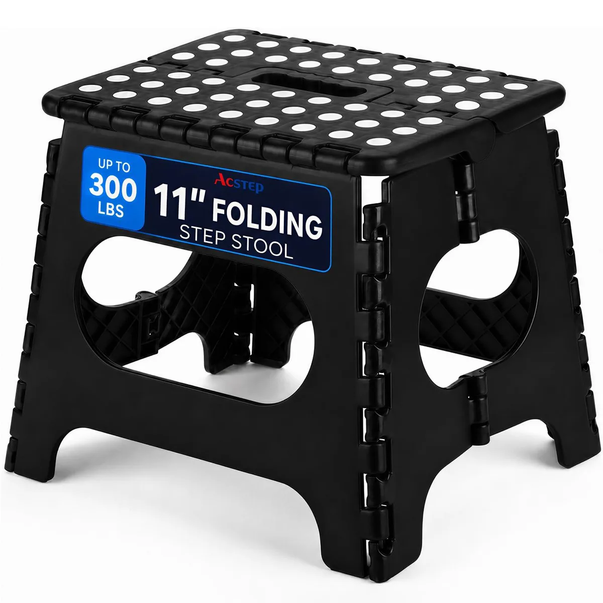  ACSTEP 00064 11 Inch Folding Step Stool Black 300 lb — product photo