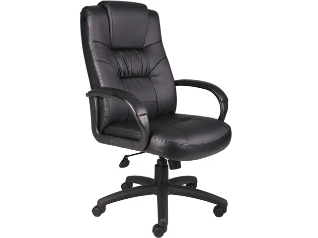 BOSS Office Products BOSS Office Products B7501 High Back LeatherPlus Chair — product photo