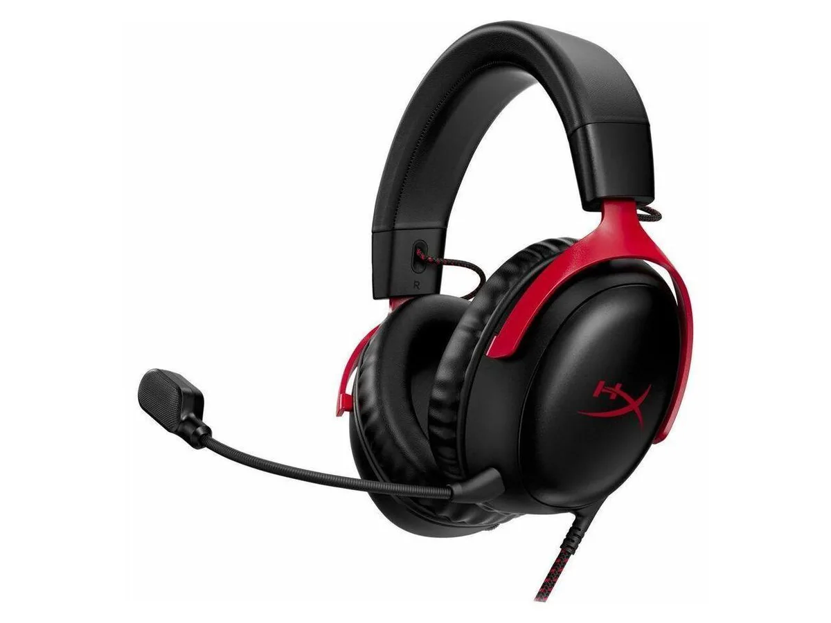 HyperX HyperX Cloud III Gaming Headset 53mm 10mm 3.5mm Black/Red — product photo