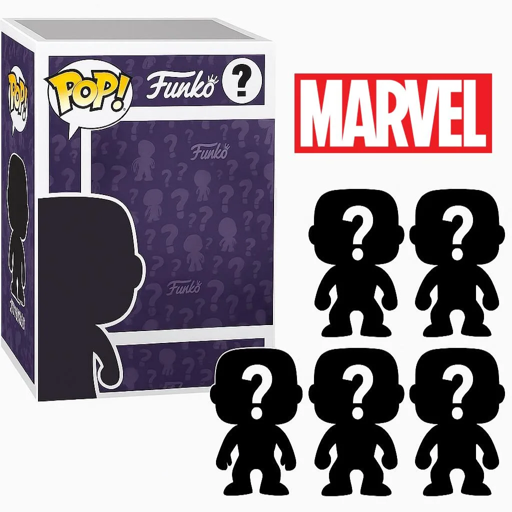 Funko Funko Pop! Marvel Mystery Pack of 5 Collectibles — product photo