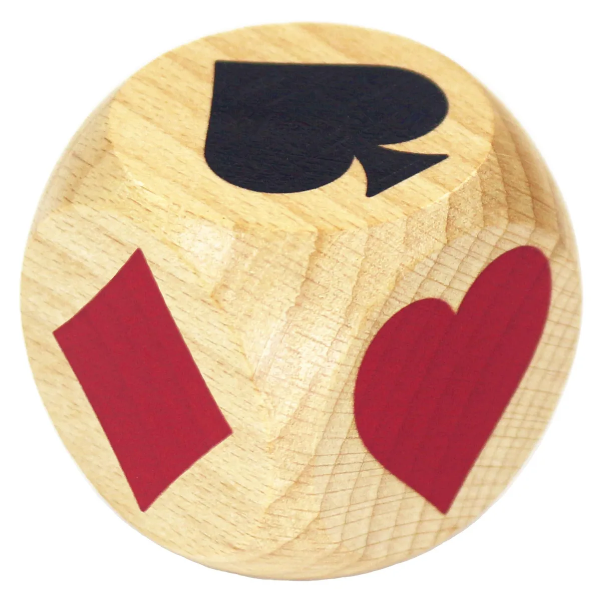  Worry Free Gadgets Marker Dice 2.2 in wooden suit marker with velvet bag — product photo