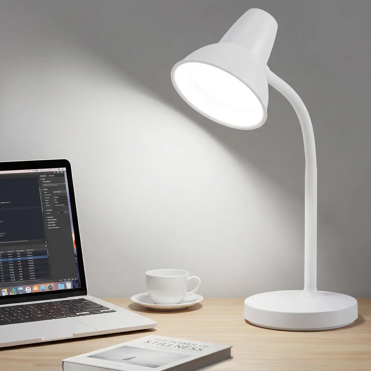  GyroVu G-1DL-0468 table lamp 4.5W 280 lm 5000K 360° gooseneck 16.54" 1.98 lb — product photo