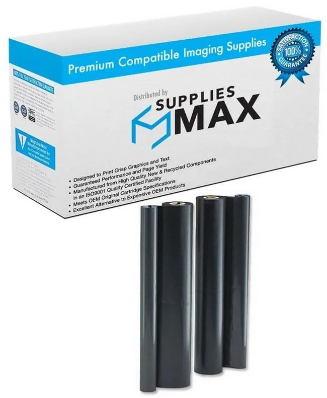 SuppliesMax SuppliesMax Brother PC-402RF Compatible Fax Film 2/PK 150 Pages — product photo