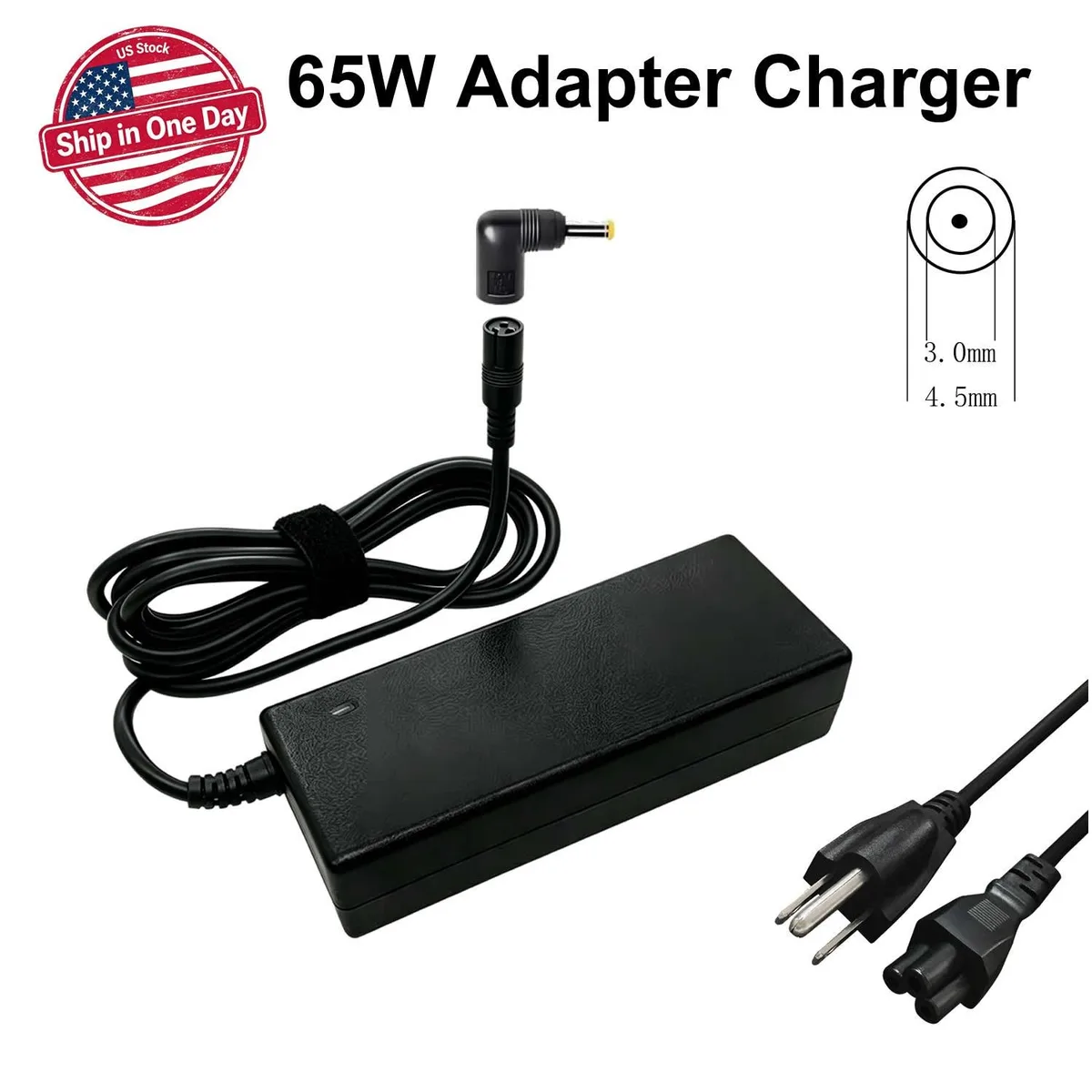 Universal Universal P114G 65W 19.5V 4.5mm*3.0mm ac adapter — product photo