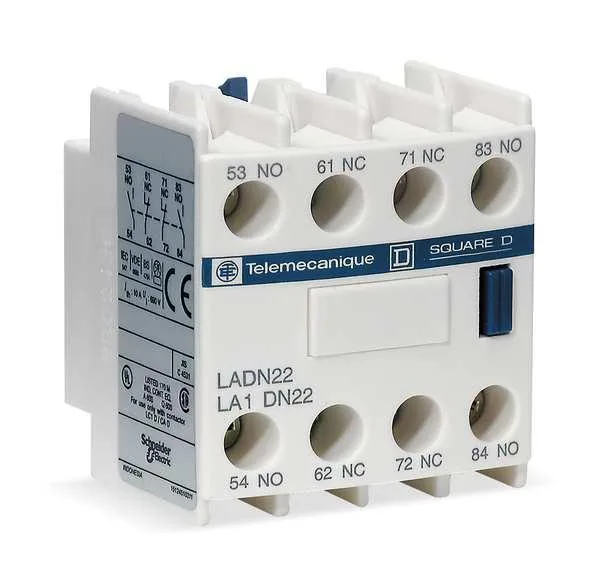 Schneider Electric Schneider Electric LADN13 Auxiliary Contact Block 1NO/3NC 10 A 690V AC IP20 — product photo