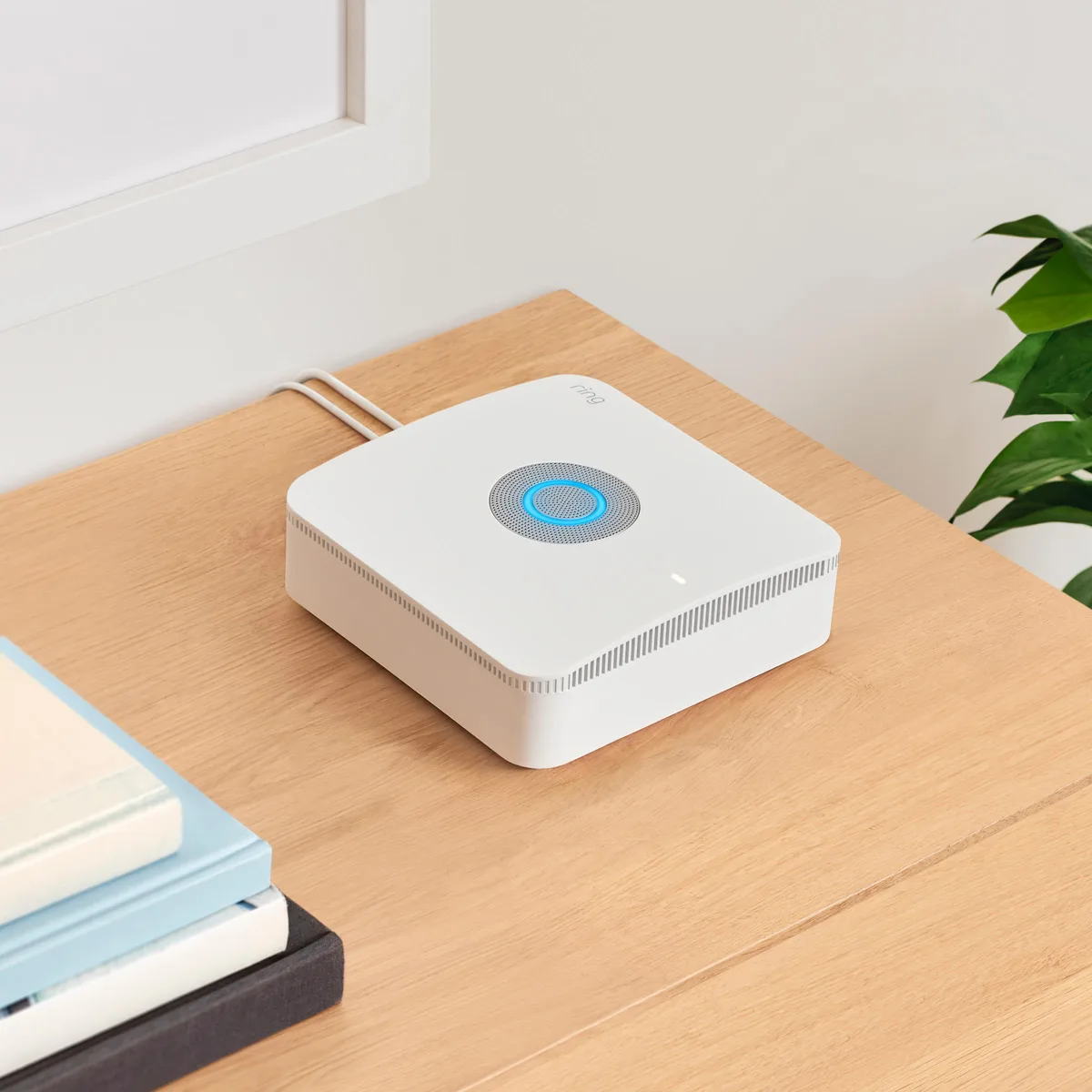 Ring Ring Alarm Pro Base Station with eero Wi-Fi 6 router — product photo