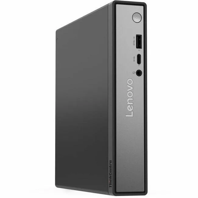 Lenovo Lenovo ThinkCentre neo 50q QC 13C8000YUS desktop PC Snapdragon X X1-26-100 16 GB 256 GB SSD Tiny Eclipse Black — product photo