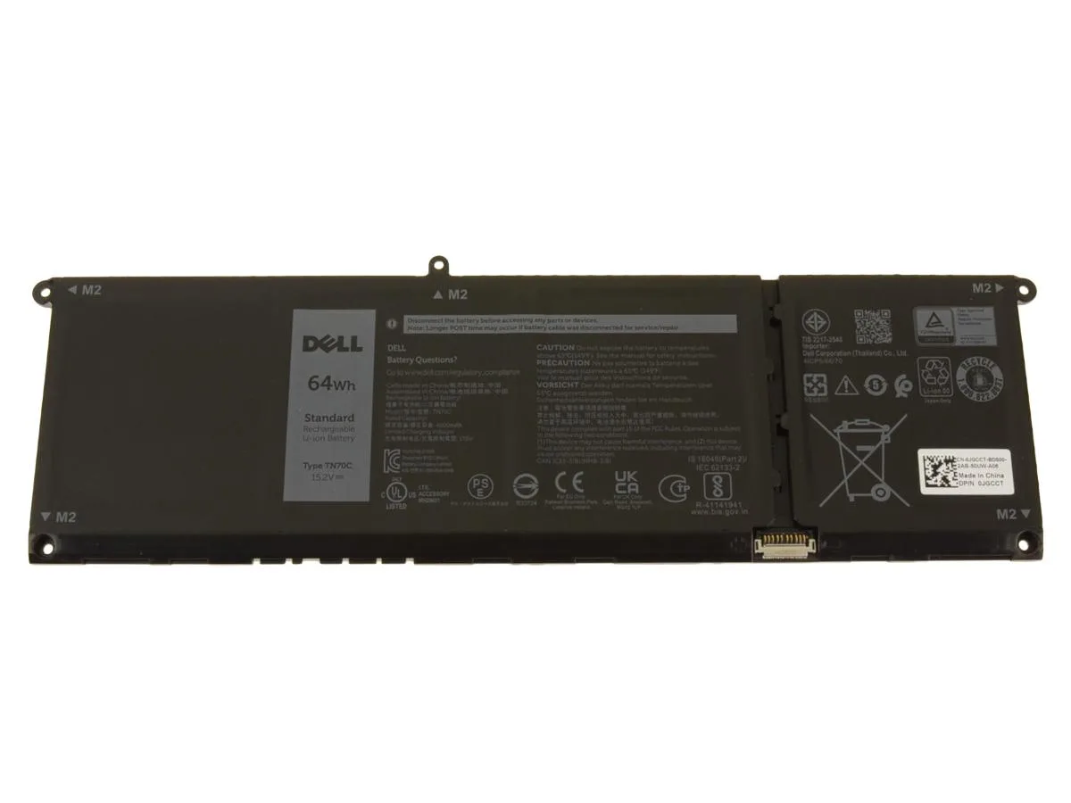 DELL DELL TN70C laptop battery 64Wh 15.2V 4000 mAh — product photo