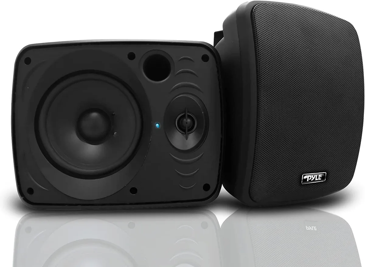 Corn Electronics Corn Electronics PDWR54BTB 5.25" 600 W Bluetooth Speaker Pair — product photo
