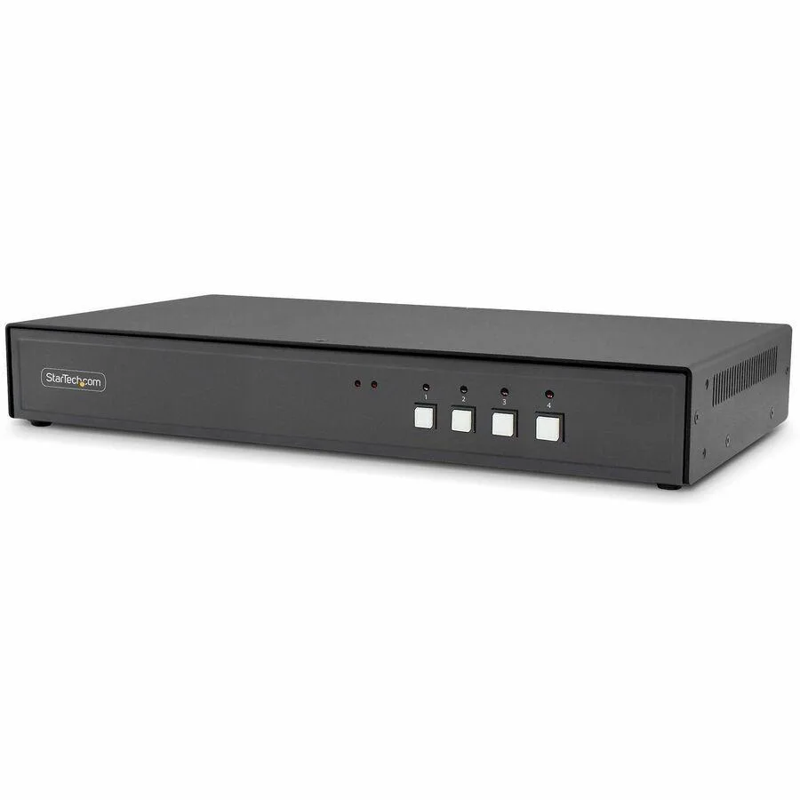 STARTECH STARTECH Secure KVM CK4-HP104C 4-Port HDMI DisplayPort 4K 60Hz NIAP 4.0 — product photo