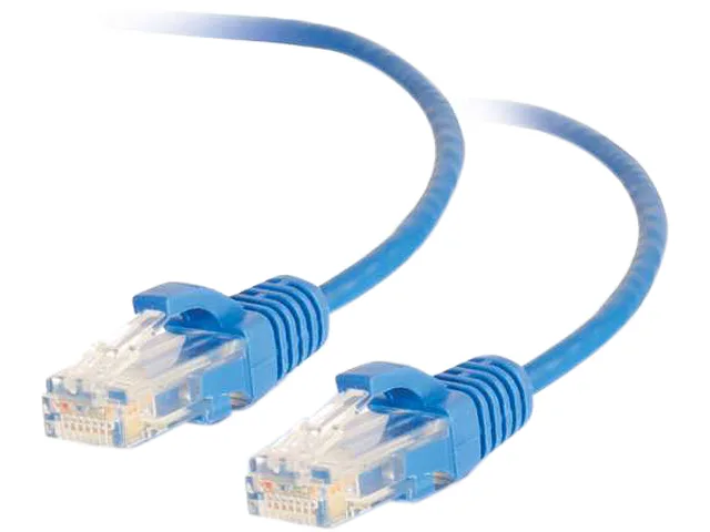 Cables To Go Cables To Go 01083 Cat6 Slim Network Ethernet Cable Blue 10 ft — product photo