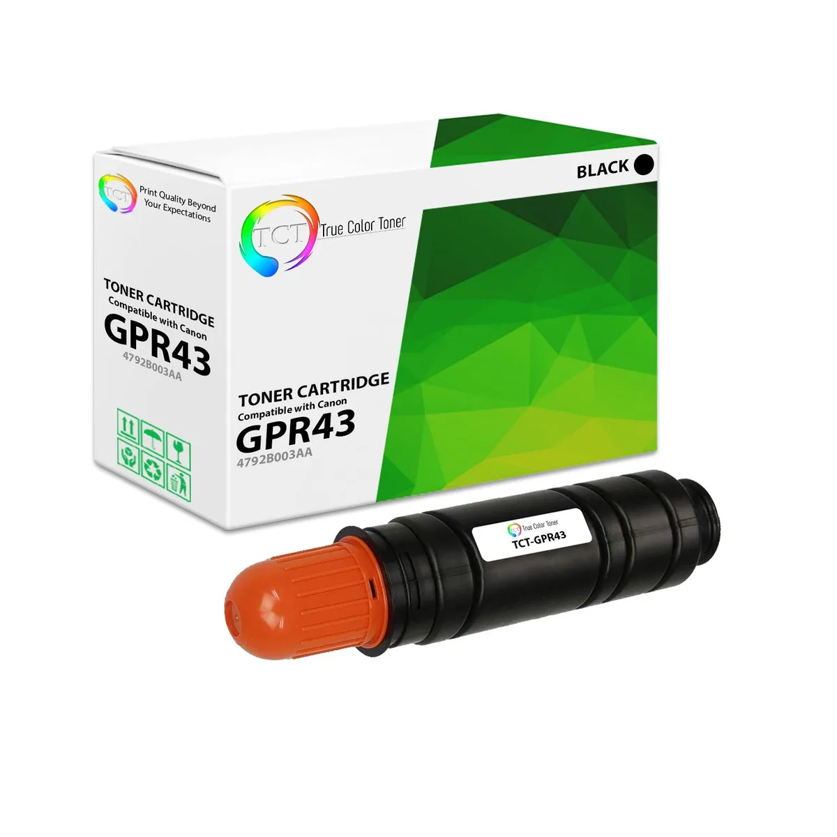 True Color Toner True Color Toner GPR43 Black Toner Cartridge 30200 Pages — product photo