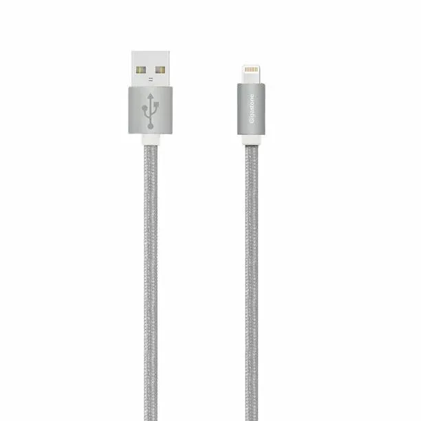 Gigastone Corporation Gigastone Corporation 3800S-R lightning cable 1.5m braided white — product photo