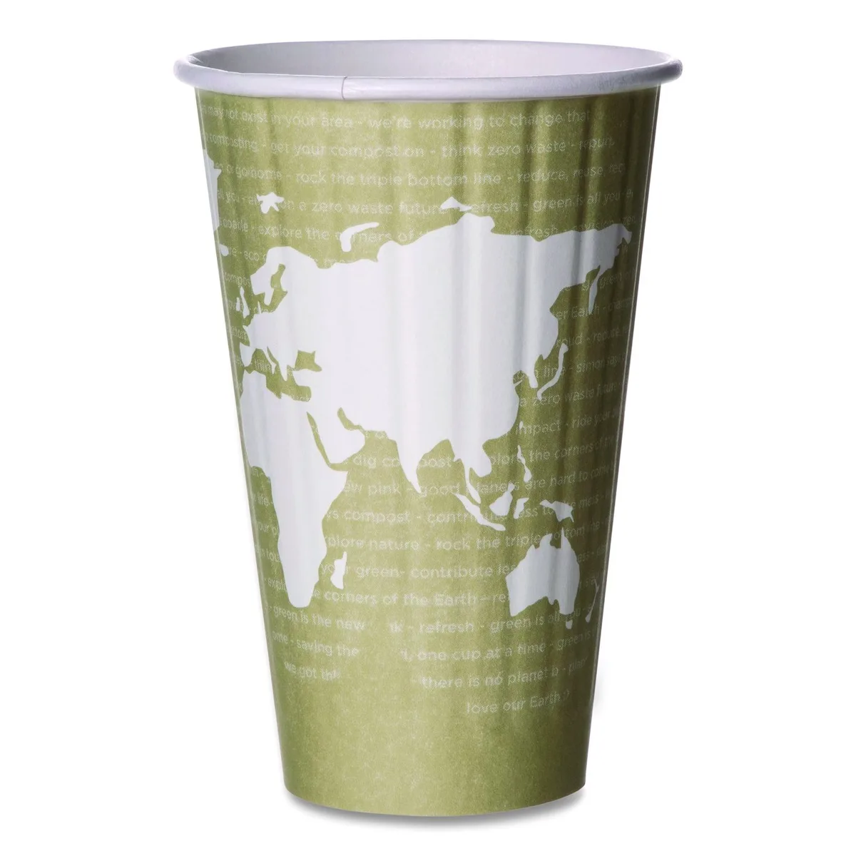 Eco-Products Eco-Products World Art Insulated Hot Cups 16oz 600Ct — product photo