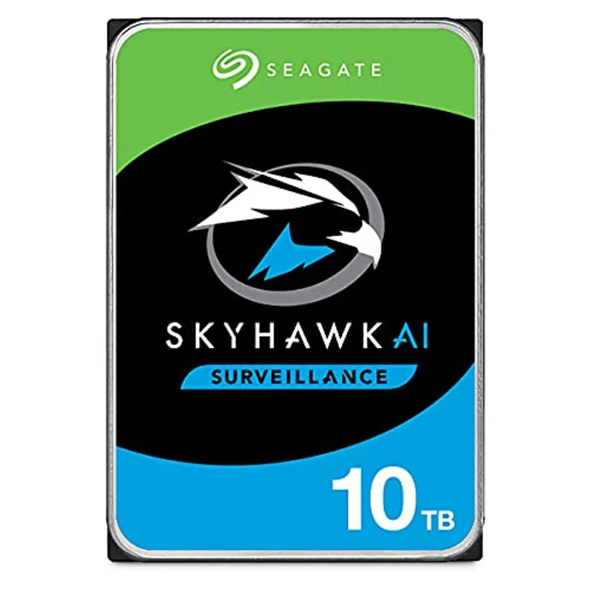 Seagate Seagate SkyHawk AI 10 TB internal hard drive ST10000VE001 — product photo