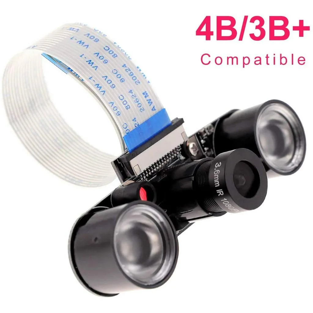 BONAEVER BONAEVER 5MP 1080p OV5647 Night Vision Camera Module — product photo