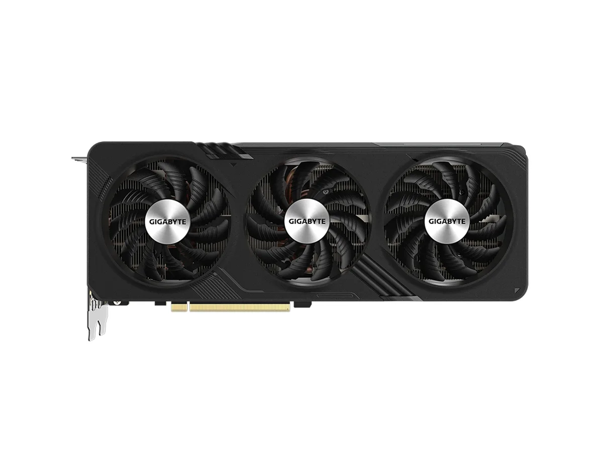 GIGABYTE GIGABYTE GV-R76XTGAMING OC-16GD Radeon RX 7600 XT graphics card — product photo