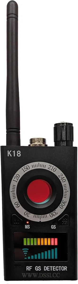GSM Outdoors GSM Outdoors Bug Detector Wired Wireless RF Finder 1.2 2.4 5.8 6.5 GHz — product photo