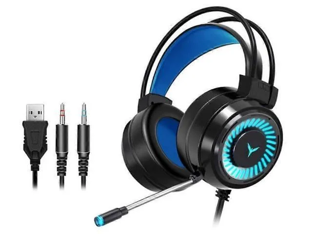 LORDWORLD LORDWORLD G58 LED Gaming Headset 50mm 3.5mm Black — product photo