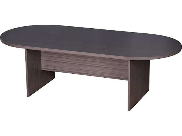 BOSS Office Products BOSS Office Products N136-DW 95W x 43D Racetrack Conference Table Driftwood office furniture — product photo