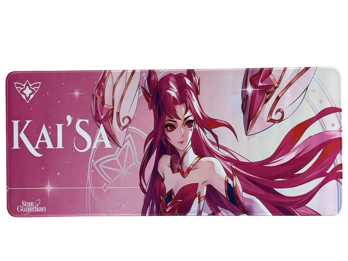 Logitech Logitech League of Legends Star Guardian Desk Mat 27.5 x 11.8 in Pink — product photo