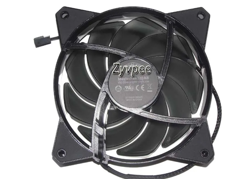 Zyvpee Zyvpee MasterFan 120AB 12025 4 Pin Red LED case fan — product photo