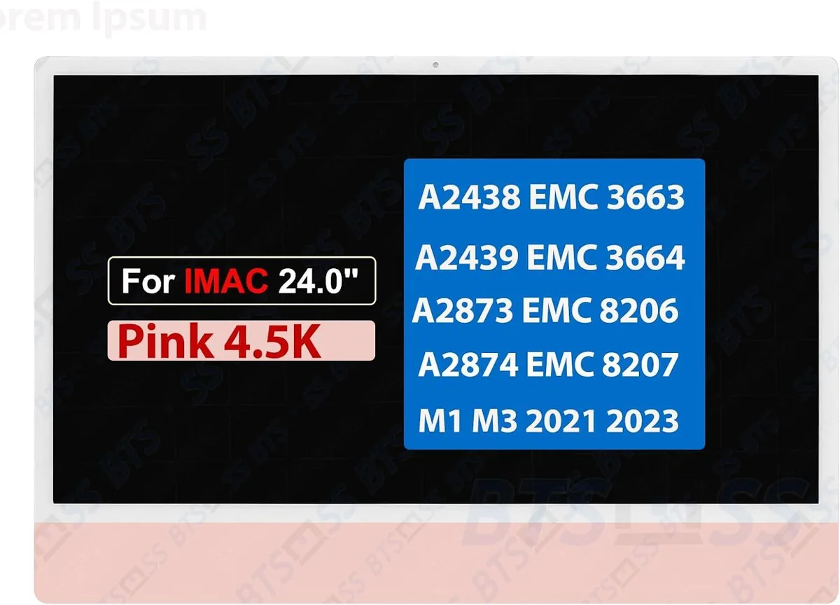 NUOLAISUN NUOLAISUN 24.0" 4.5K LCD Digitizer Assembly Pink — product photo