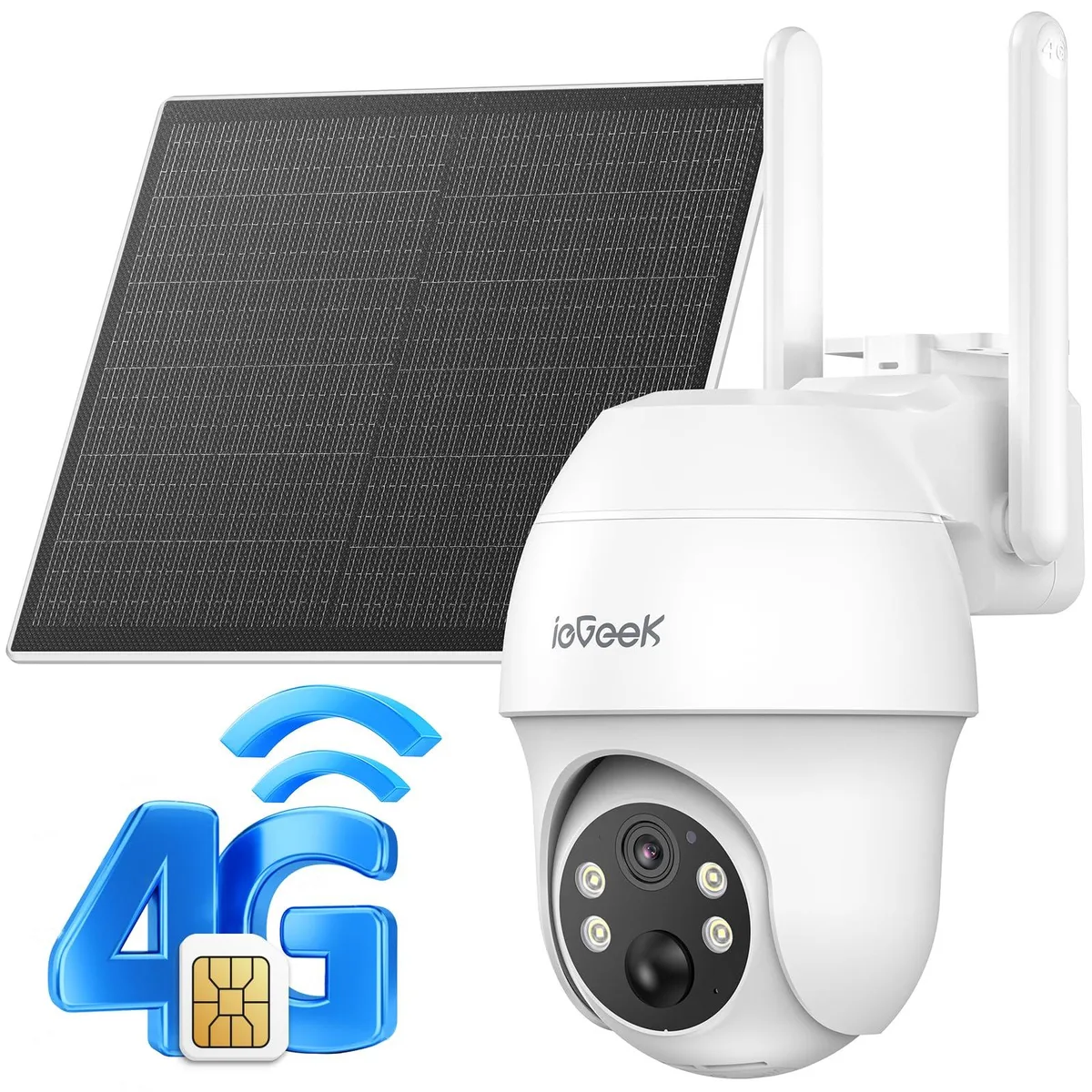  Ubiquiti Networks S11 4G LTE Cellular Security Camera 1080P 360° PTZ Solar Powered 10000mAh Battery IP66 — product photo