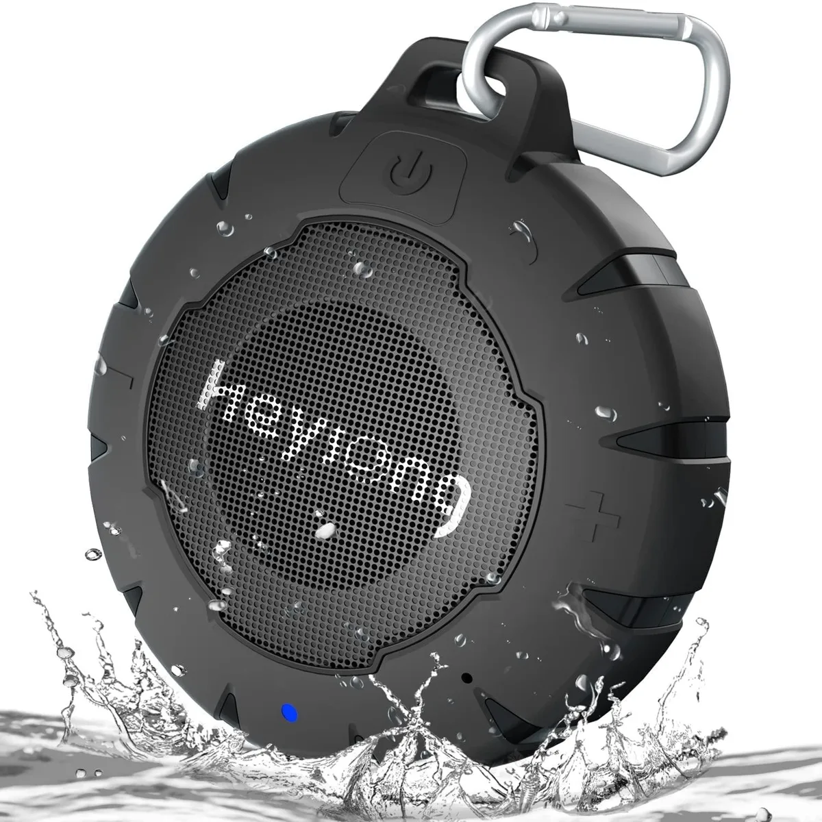  HEYSONG FreeSound IP67 Portable Speaker Black Lightless — product photo